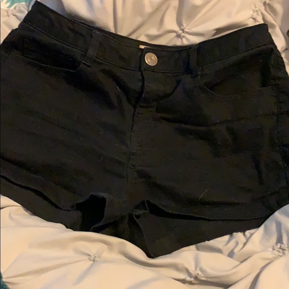 Black shorts